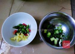 辣炒花菜的做法图解3