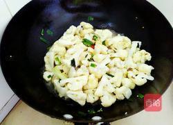 辣炒花菜的做法图解6
