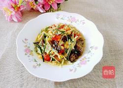 素炒黄瓜丝的做法图解6