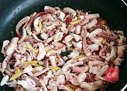 爆炒鱿鱼须的做法图解6
