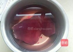 黄瓜炒猪肝的做法图解1