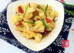 红烧菜花的做法图解8