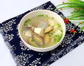蛤蜊豆腐汤[图]