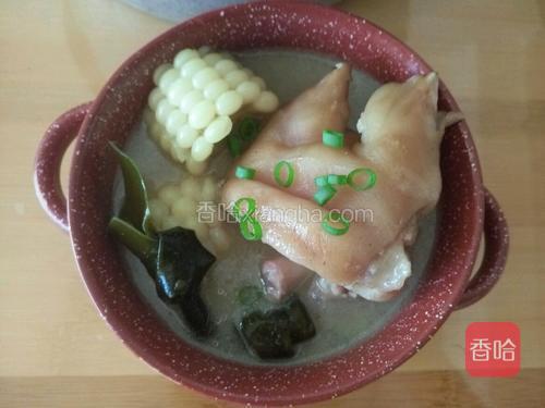 放入盐调味，撒上葱花 同志们，开始进补吧¯\_(ツ)_/¯