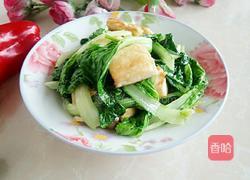 青菜炒豆腐的做法图解13