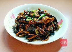 茶树菇烧木耳的做法图解8