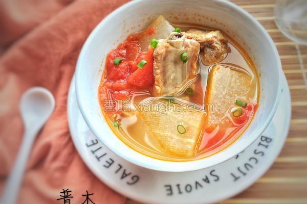 西红柿排骨汤