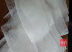 白萝卜鸡肉卷的做法图解1