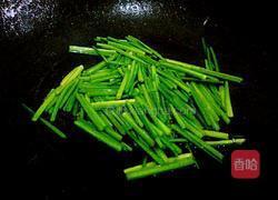 韭苔炒鸡蛋的做法图解5