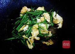 韭苔炒鸡蛋的做法图解6