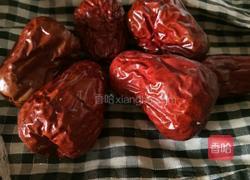 红枣花生发糕(米糕)的做法图解2
