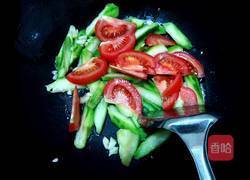 西红柿炒丝瓜的做法图解5