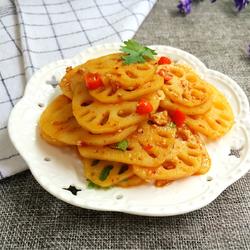 秘制凉拌麻辣藕片的做法[图]