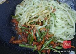 豆角炒面的做法图解12