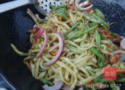 豆角炒面的做法图解13