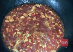 番茄鸡蛋打卤面的做法图解3