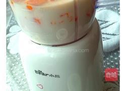 鲜榨木瓜牛奶的做法图解4