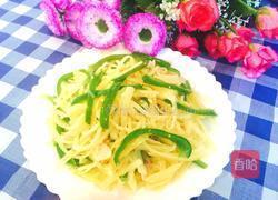 青椒炒土豆丝的做法图解6