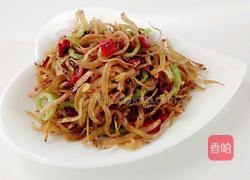 香辣小银鱼的做法图解6