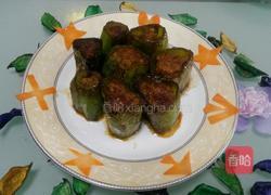 虎皮尖椒酿肉的做法图解7