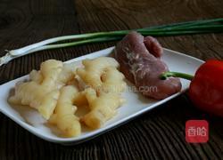 仔姜肉丝的做法图解1