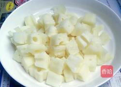 凉拌藕丁的做法图解2
