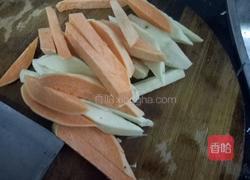炸红薯条的做法图解3