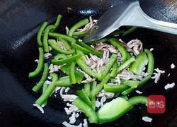 青椒肉丝炒饭的做法图解5