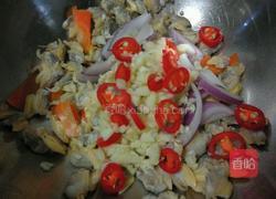 凉拌蚬子肉的做法图解6