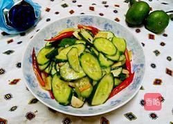 炒黄瓜片的做法图解6