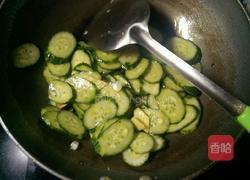 炒黄瓜片的做法图解4