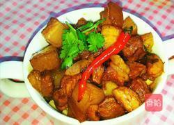 土豆红烧肉的做法图解8