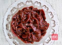 青菜猪肝汤的做法图解1