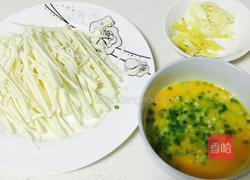 茭白炒鸡蛋的做法图解2