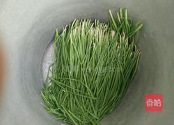 炒韭菜的做法图解1