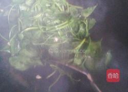 炒红薯叶的做法图解3