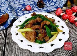 京味葱爆羊肉的做法图解3