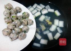 粉丝丸子汤的做法图解6