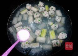 粉丝丸子汤的做法图解8