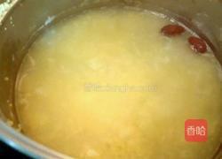 红枣枸杞小米粥的做法图解5