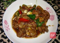 尖椒爆鸡心的做法图解5