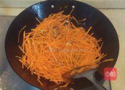 胡萝卜丝炒肉的做法图解5
