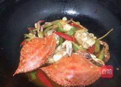 香辣螃蟹的做法图解8