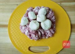 马蹄肉饼的做法图解2