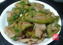 苦瓜烧肉的做法图解6
