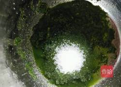 红薯叶饼的做法图解5