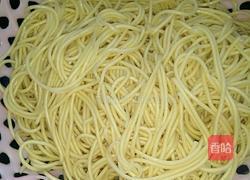 素炒面的做法图解3