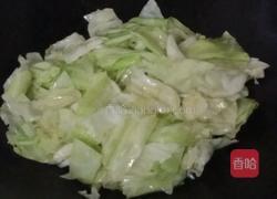 炒圆白菜的做法图解4