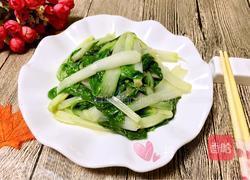 农家小白菜的做法图解6