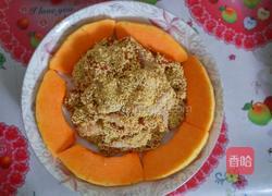 南瓜小米蒸肉的做法图解10